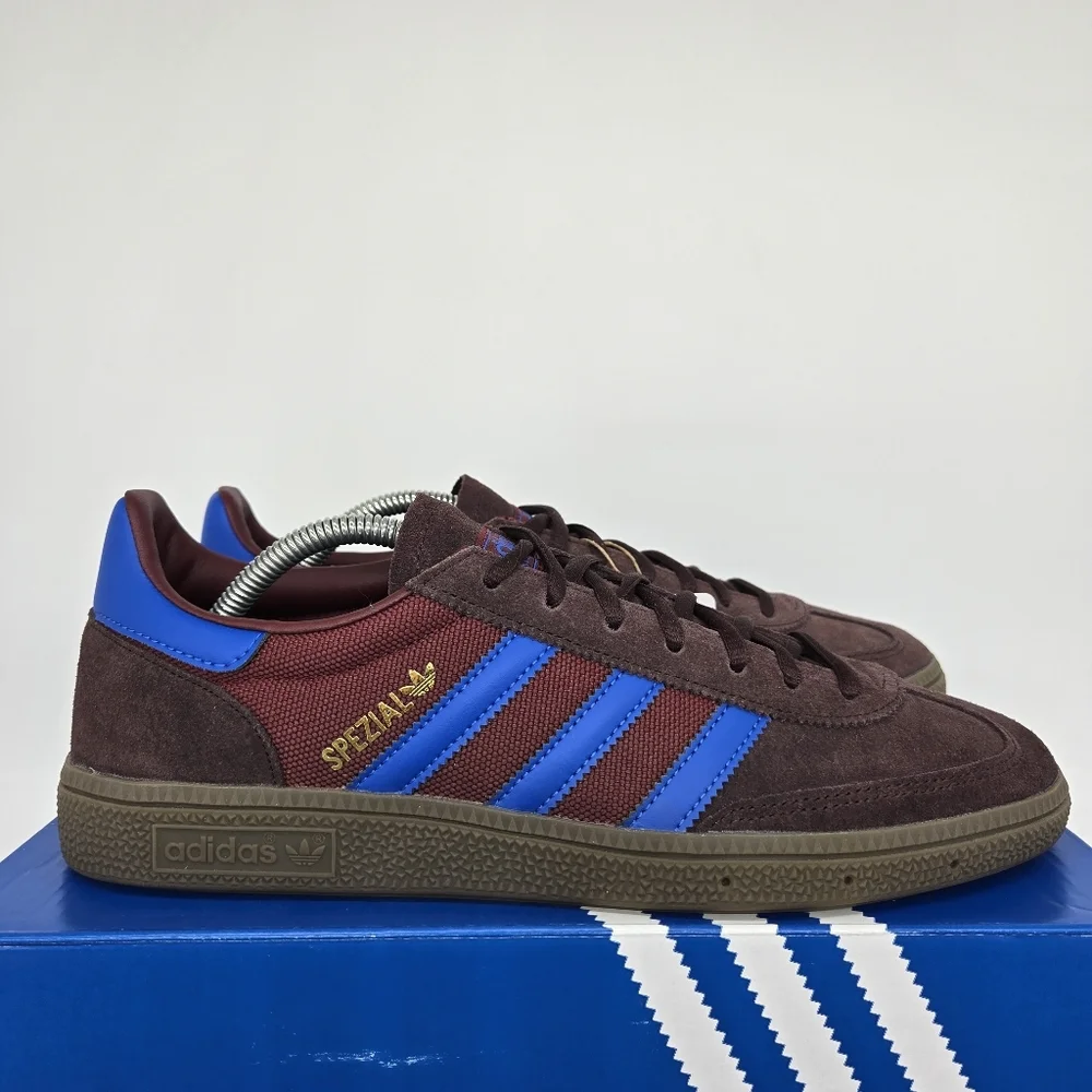 New adidas Handball Spezial Night Red Men's Shoes Size 11 - Picture 3 of 8
